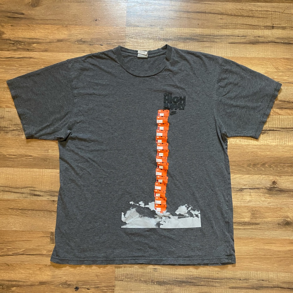 Y2k Nike Get High On Your Own Supply Short Sleeve